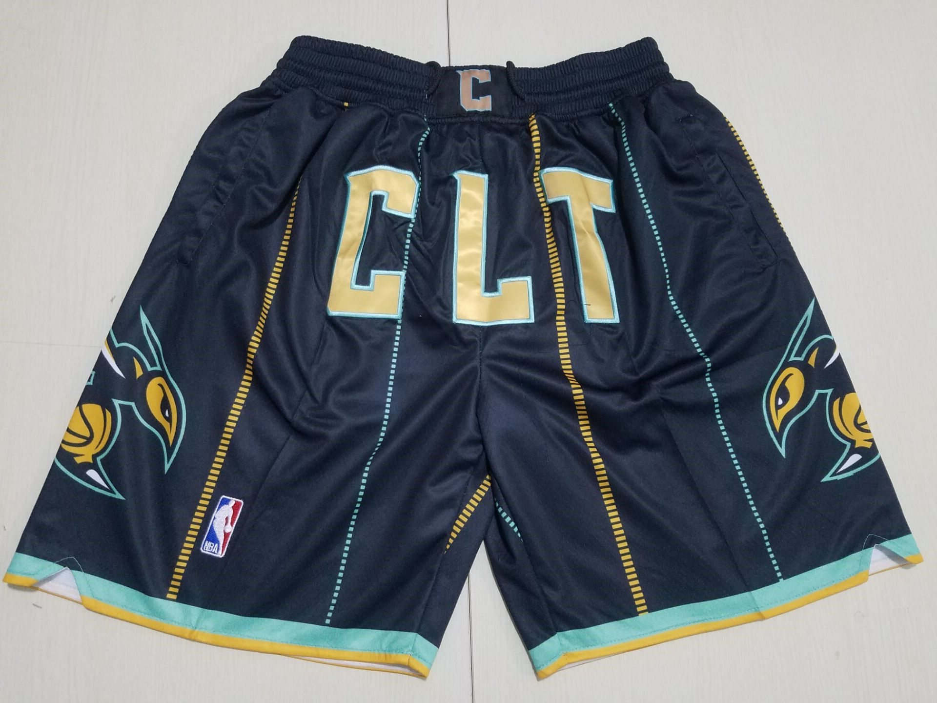 Men NBA Charlotte Hornets Shorts 20230218